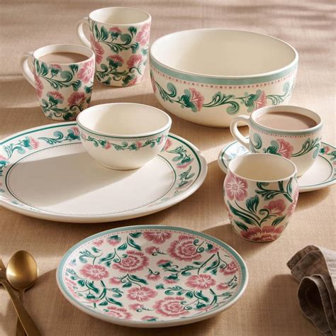 Buy Corsica Mohar Stoneware Printed Kulhad - 180ml from Corsica by Home ...