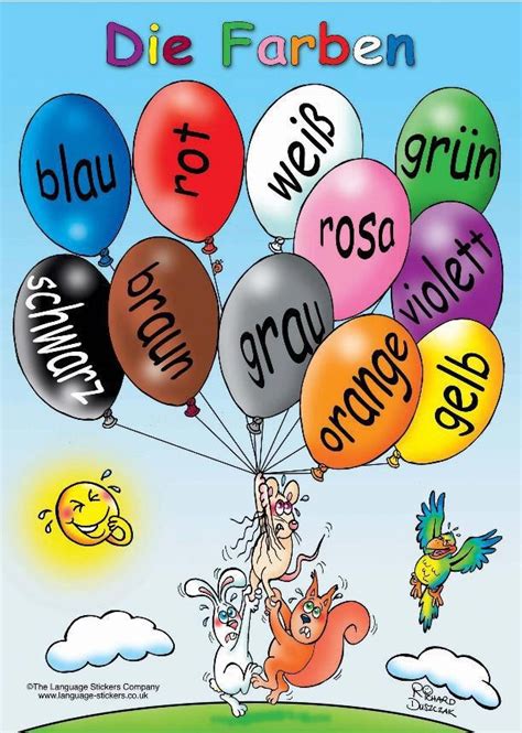 Image result for German Colors Worksheet