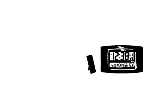 Sharp Atomic Clock Instruction Manual 的图像结果