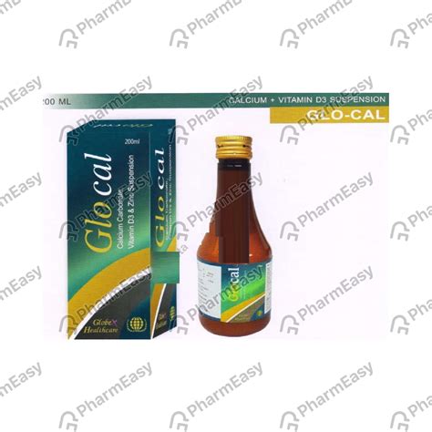 Glocal Bottle Of 200ml Syrup: Uses, Side Effects, Price & Dosage ...