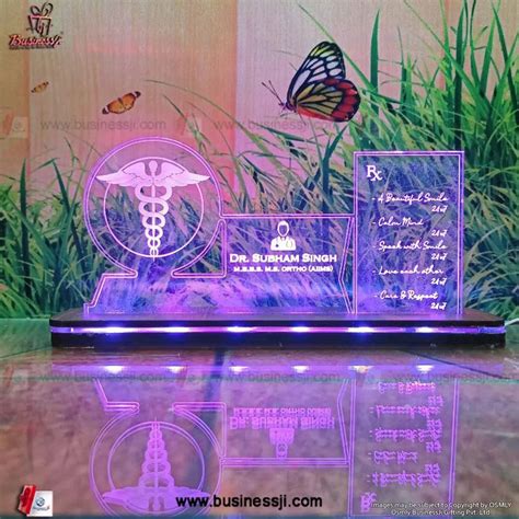 Customized Doctor Profession Lamp | Buy Online Name Plate at OSMLY