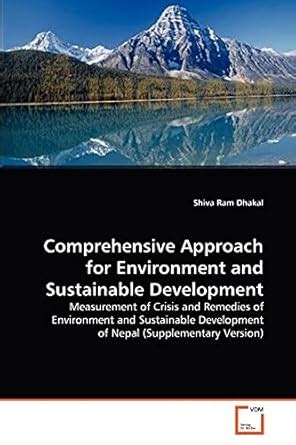 Buy Comprehensive Approach for Environment and Sustainable Development ...