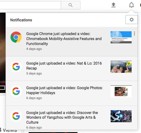 YouTube abilita le notifiche desktop per tutti
