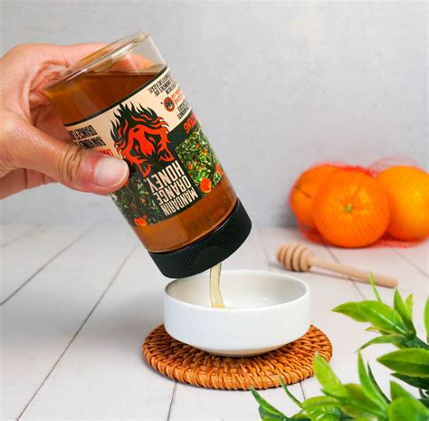 Mandarin Orange Honey by Honey Badgers Bee Farm | Honey Badgers Bee Farm | Wholesale Delivery ...