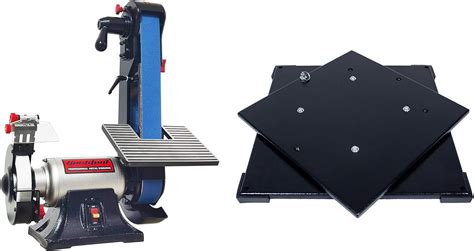 Buy Bucktool Combo 2" x 42" Belt Sander 6" Bench Grinder, Knife ...