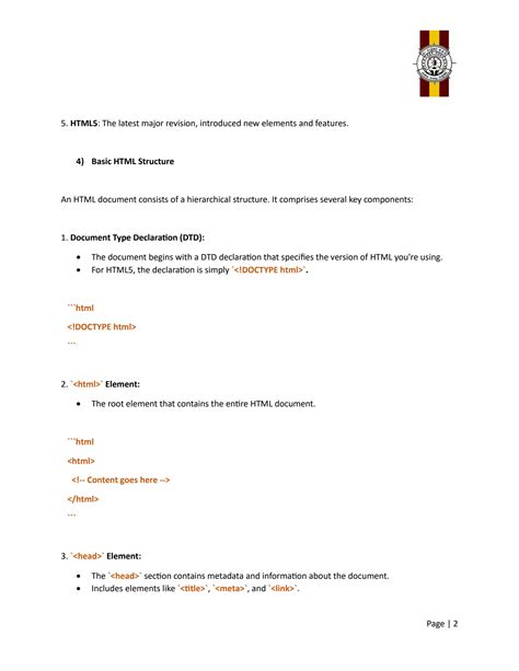 HTML Basic Structure 的图像结果