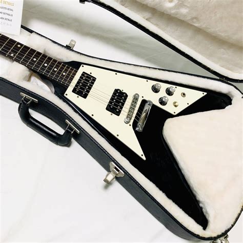 Yahoo!オークション - Gibson USA Flying V Ebony ギブソン フライング...