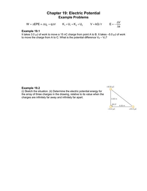 Image result for Electric Potential Example Problems