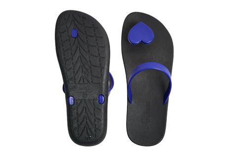 Poppi Heart Black Sole Blue Strap – Kameleo