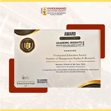 Apply for MMS Admission – VESIM Mumbai