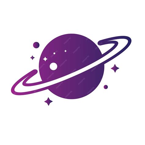 Premium Vector | Planet saturn logo vector illustration design planet ...