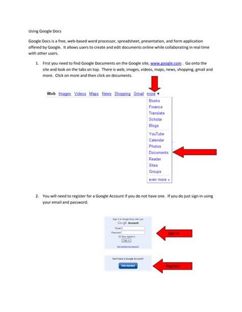 Setting Up a Google Doc 的图像结果