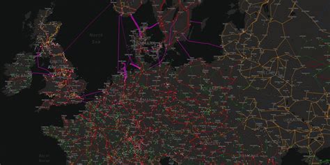 Image result for European Hyperloop Grid Map