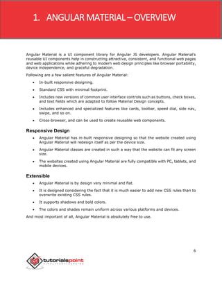 Image result for Angular Material Tutorial Codevolution