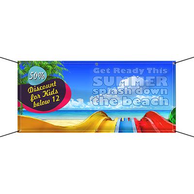 Buy Pole Banners for Indoor/Outdoor Marketing | Circle One