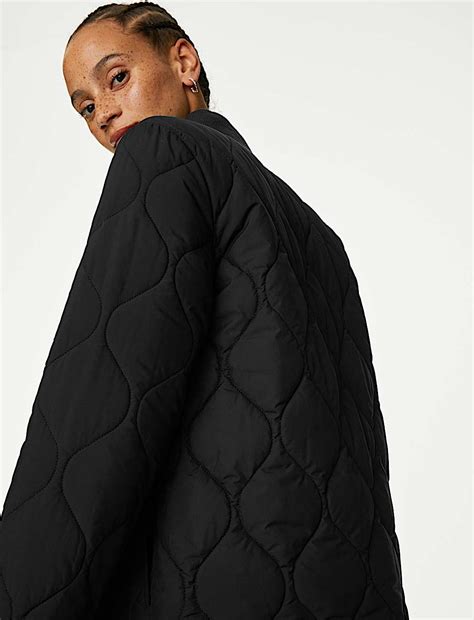 Buy Recycled Thermowarmth™ Lightweight Quilted Jacket at Marks & Spencer