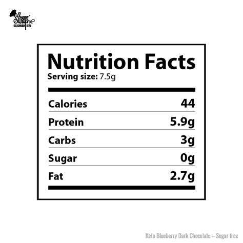 Keto Blueberry Dark Chocolate – Sugar free (Premium) Pack of 2 – Sugar Swap