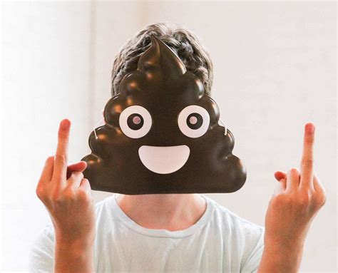 Poop Emoji Mask – Emoji Masks