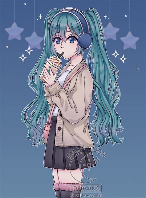 Miku Hatsune Drawing