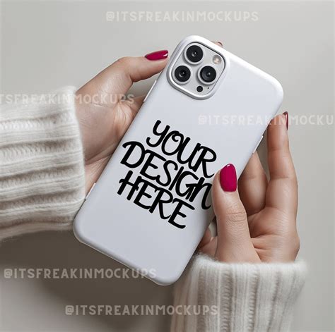 IPhone Case Mockup, PSD iPhone Mockup, Smartphone Cover Mockup, Blanket ...