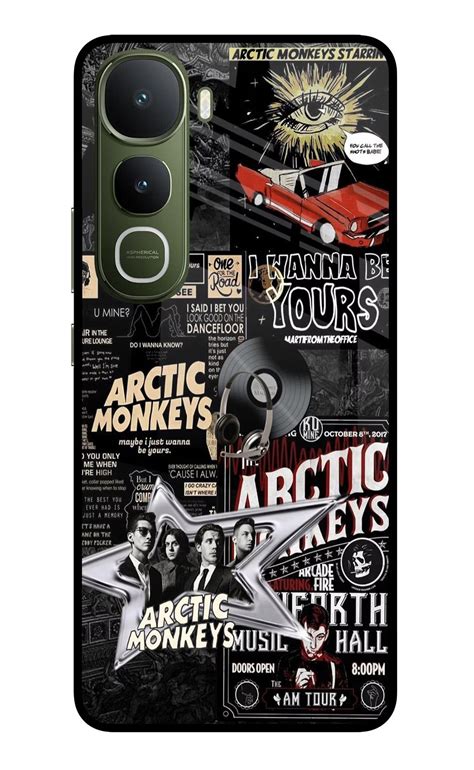 Buy Now Arctic Monkeys Glass Case for Vivo Y400 5G Online | Casekaro