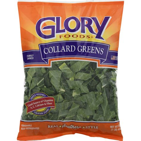 Glory Foods Collard Greens (27 oz bag) Delivery or Pickup Near Me ...