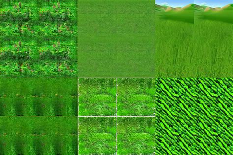 Seamless Grass Texture Map