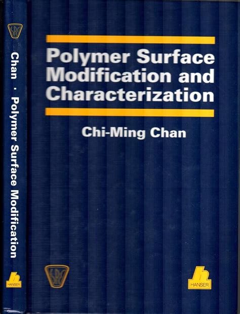 Buy Polymer Surface Modification and Characterization Book Online at ...