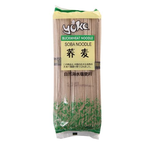 YOKA Noodle - Buckwheat Soba, Pack - Vegetarian, 300 Gm : Amazon.in ...
