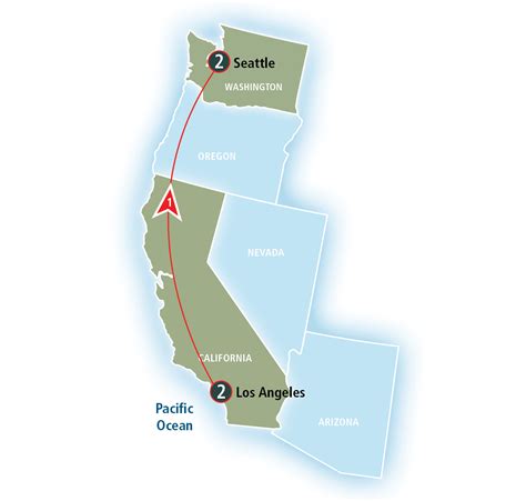 Amtrak Coast Starlight Route Map Review: Amtrak Coast Starlight