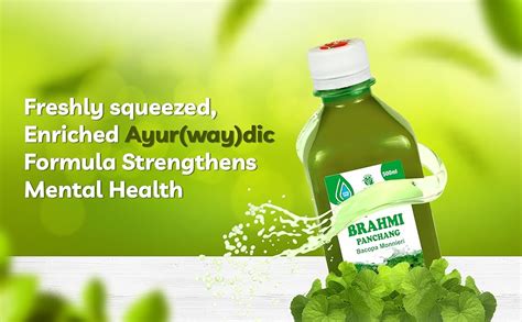 Buy Jeevanras Brahmi Juice (500 ml) | Ayurvedic Juice | WHO-GLP,GMP ...