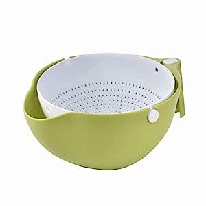 MIJILIX Multifunctional Washing Vegetables and Fruit Draining Basket ...
