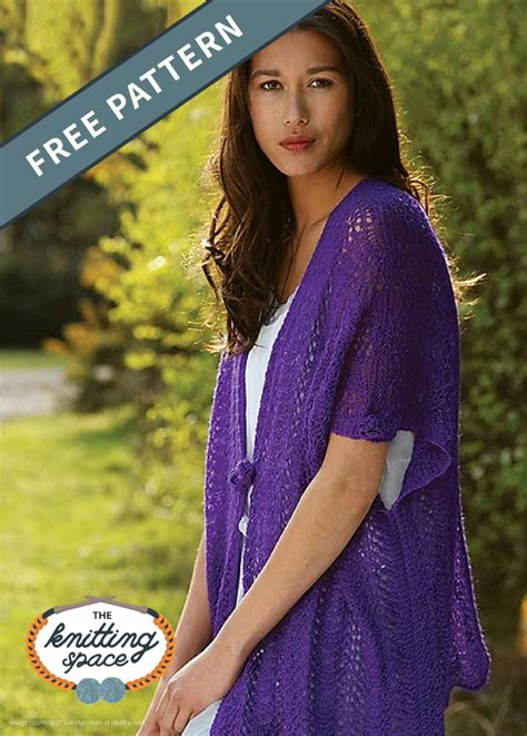 Knitted Lace Cardigan [FREE Pattern]