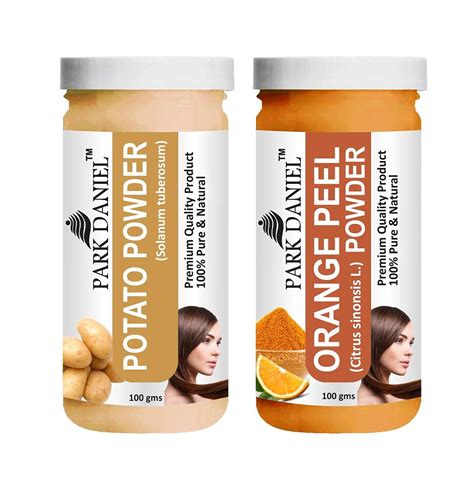 Park Daniel Premium Potato Powder & OrangePeel Powder for Skin ...