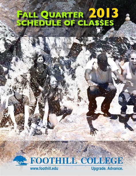 Foothill College Calendar - Printable Word Searches