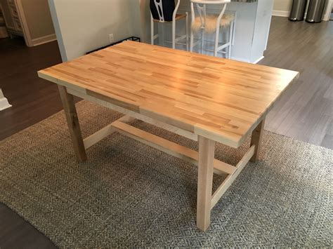 Dining Table Butcher Block at Willie Haire blog