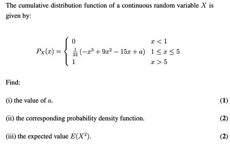 Image result for Continuous Random Variable Cumulative Distribution Function