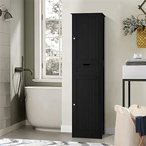 Iwell Tall Bathroom Cabinet, Storage Cabinet with 2 | Ubuy India