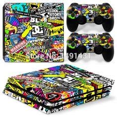 Elton Bomb Theme 3M Skin Sticker Cover for PS4 Pro Console and ...