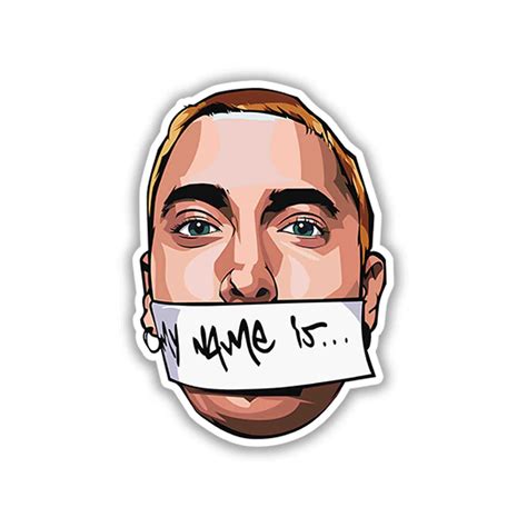 Eminem sticker-3 – Inkyprinty.in
