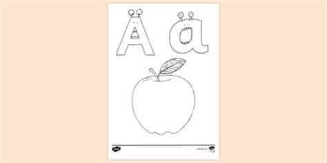Colour by Alphabet Colouring Page | Colouring Sheets