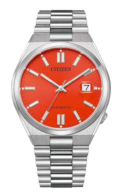Buy Citizen Automatic Gents Watch Pantone Blazing RED DIAL - NJ0158-89W ...