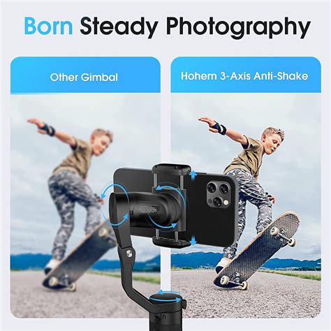 Buy 3-Axis Gimbal Stabilizer for Smartphone - Handheld Phone Gimbal w ...
