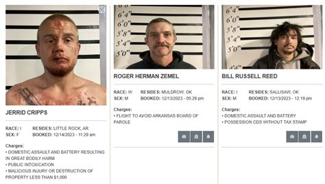 Sequoyah County Mugshots: December1l-17, 2023