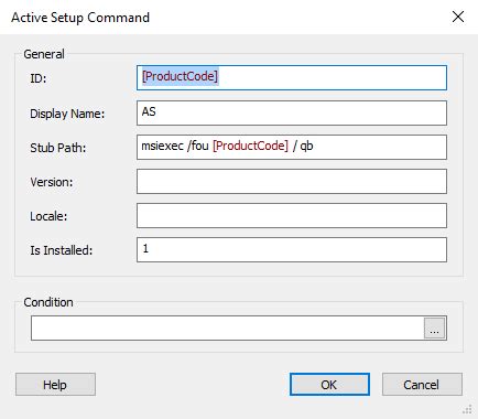 Image result for Run Install.cmd Using Active Setup