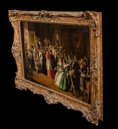 Alfred Borron Clay - The Court Of King Charles IX Of France, Saint ...