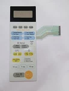 Microwave Oven Membrane Keypad : ABLE : Model No : MC-804DAR : Amazon ...