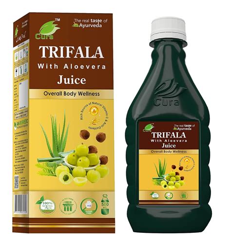 Cura Triphala With Alovera juice | Overall Body Wellness - 2000 ml ...