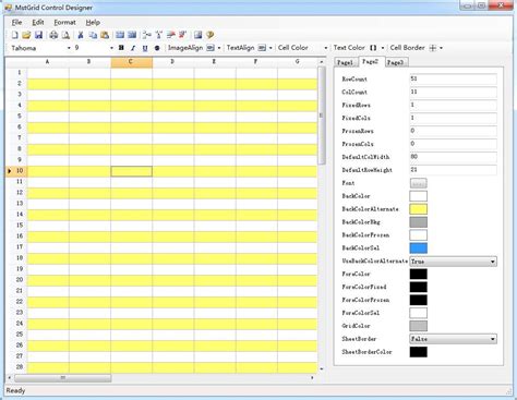 VB Control Grid 的图像结果