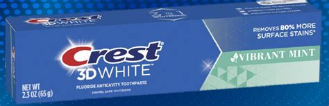 Image result for Crest White Toothpaste Small Tubes